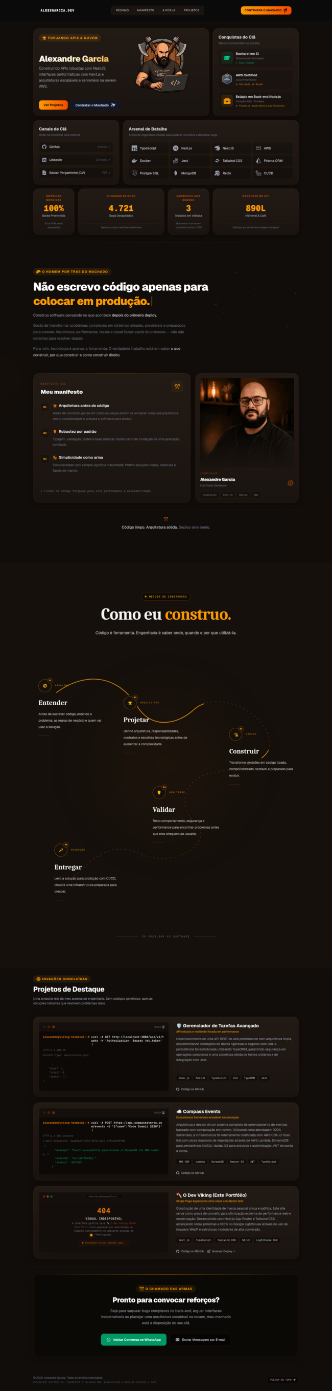 Mockup de AleexGarcia - O Dev Viking